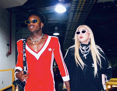 Madonna’s son David Banda looks chic in Adidas x Gucci  .